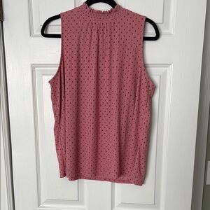 Pink Sleeveless Blouse Apt 9